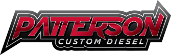 Patterson Custom Diesel Header Logo
